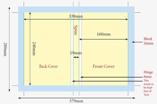 Hardback PPC Cover specification